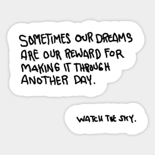 Our dreams Sticker